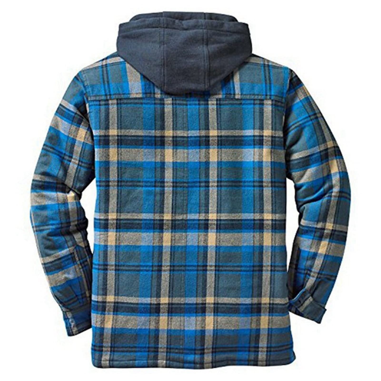 KAISUN Herren Kapuzenpullover, Winter Warm Jacken Oversized Zip Up Hooded, Outdoor SKI Snowboard Feecejacke für Den Winter/Herbst