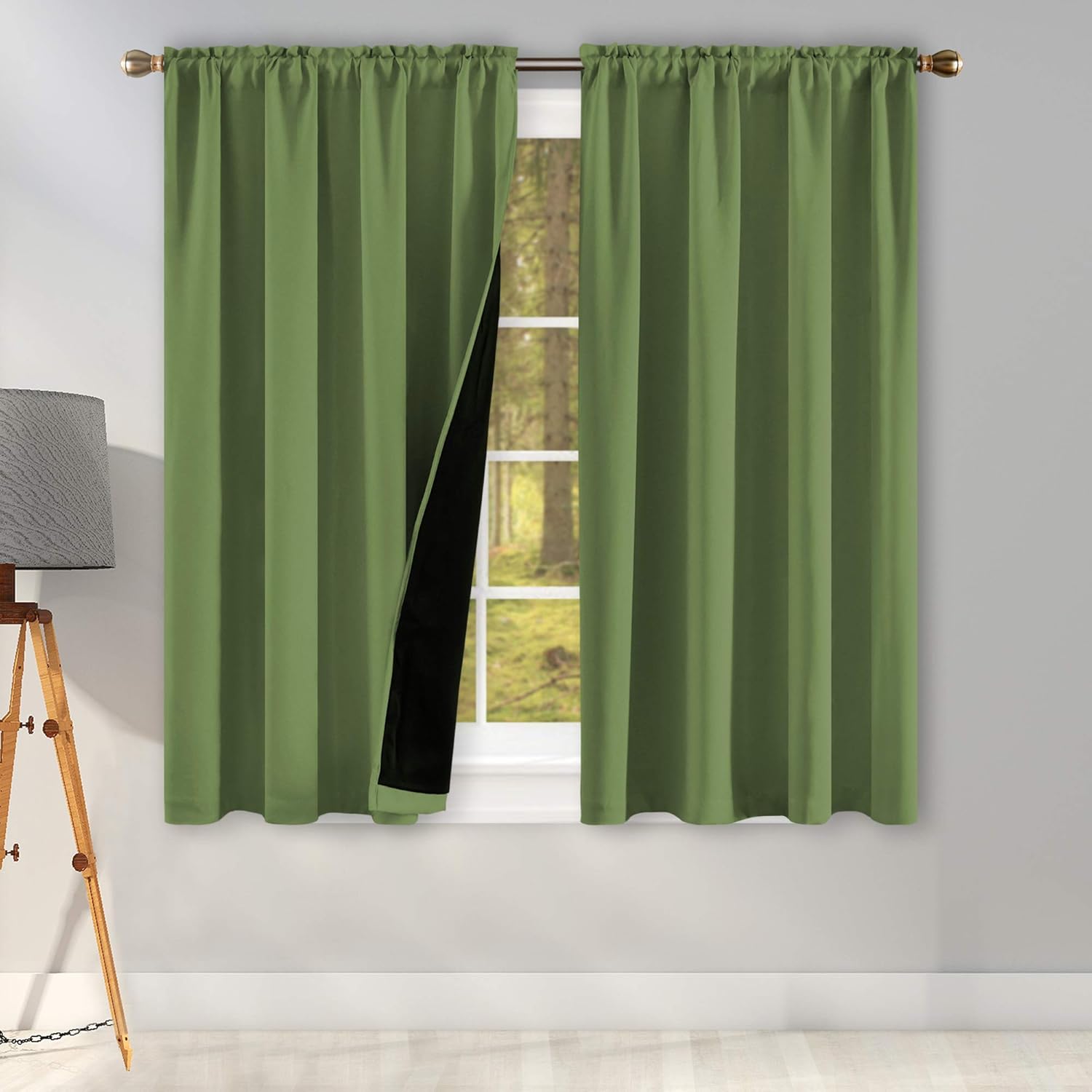 Sage Green Blackout Curtains