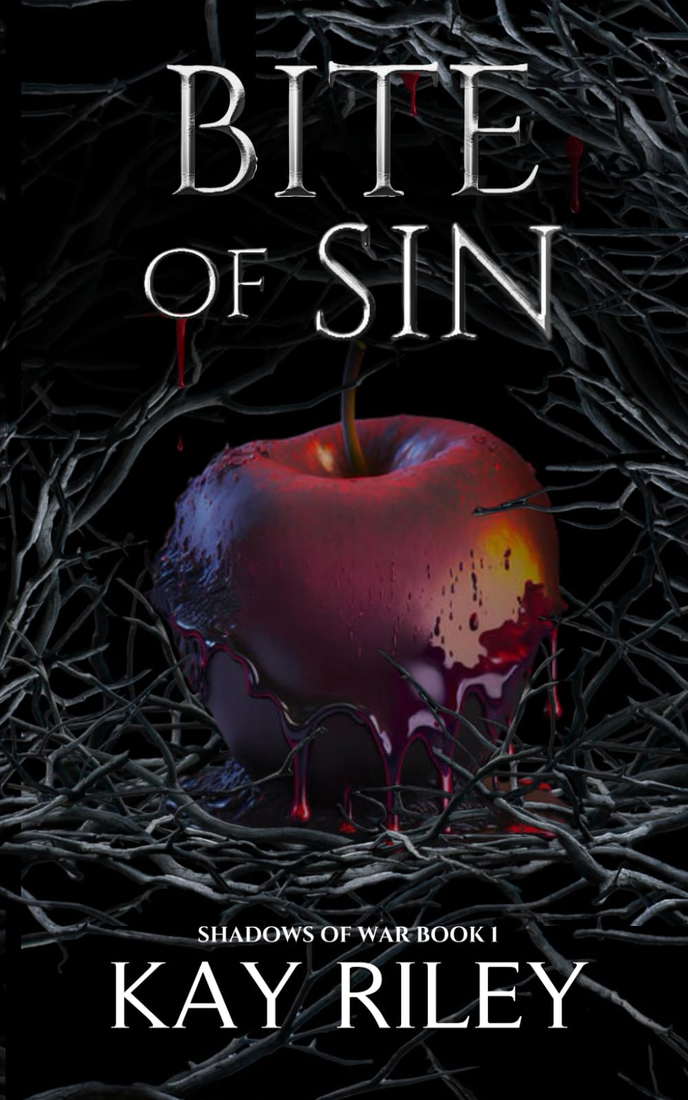 Bite of Sin: A Dark Vampire Enemies to Lovers Romance (Shadows of War Series Book One)