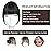 BOGSEA Clip in Bangs 100% Human Hair Bangs with Temples Bangs Hairpieces for Women Clip in Fake Bangs for Daily Wear (Natural Black, French Bangs)