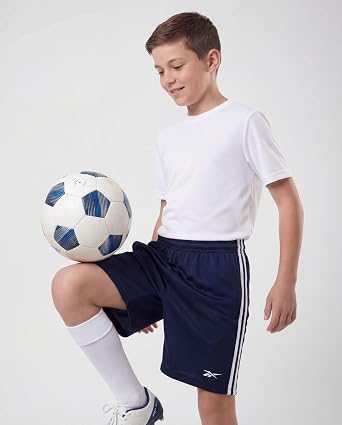 Reebok 4 Pack Boys' Mesh Shorts Basketball Athletic Sports Soccer Teen Kids
