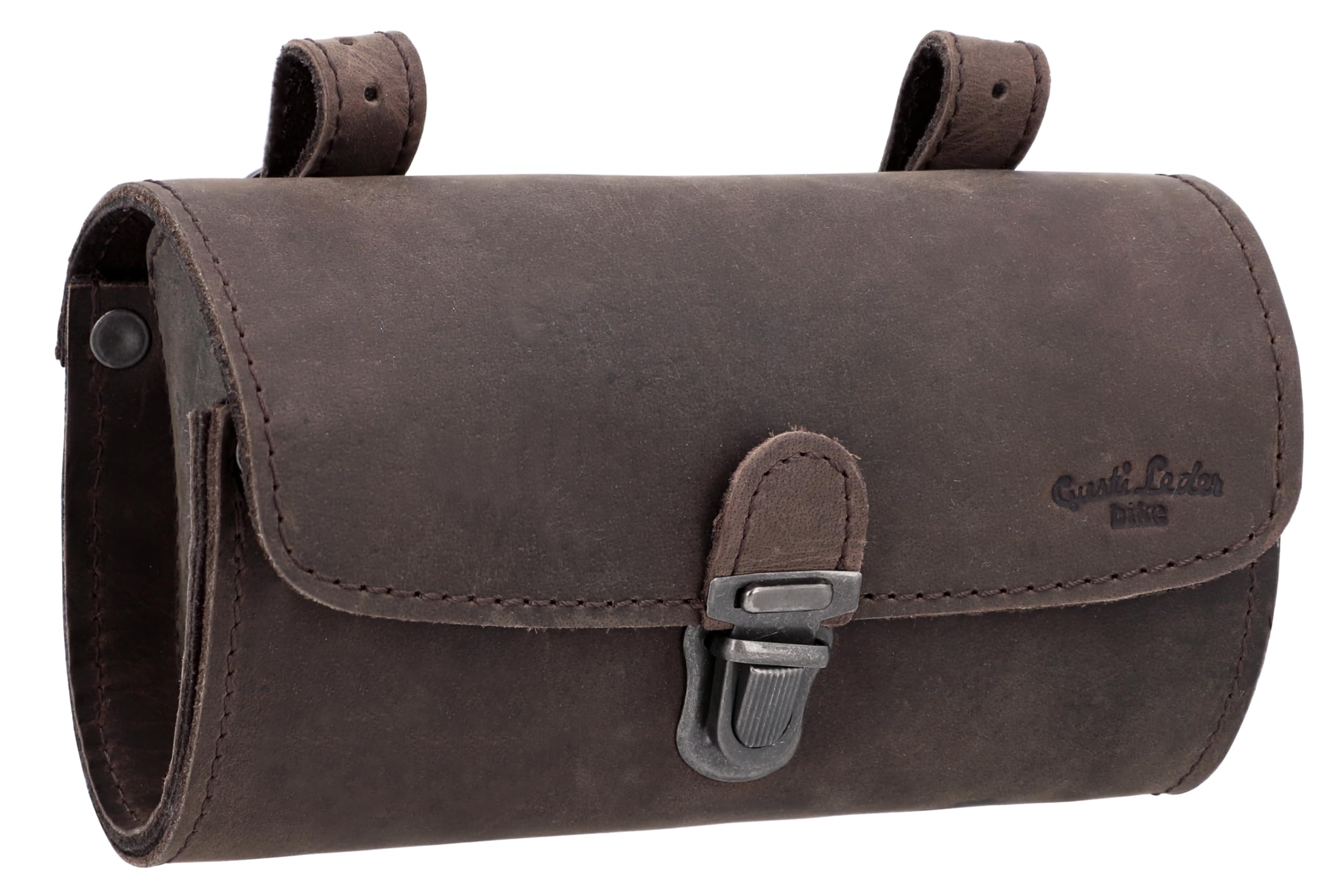 Ancienne Trousse à Outils En Cuir Pour Vélo – Collection Cycles – Sans Outils