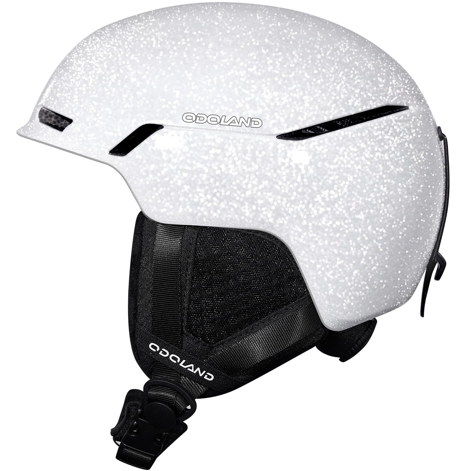 Odoland Casco da Sci per Uomo Donna Ragazzo e Ragazzi, Casco da Snowboard Ruota Regolabile, Ottima Ventilazione, Casco Ski per Sci Pattinaggio Snowboard