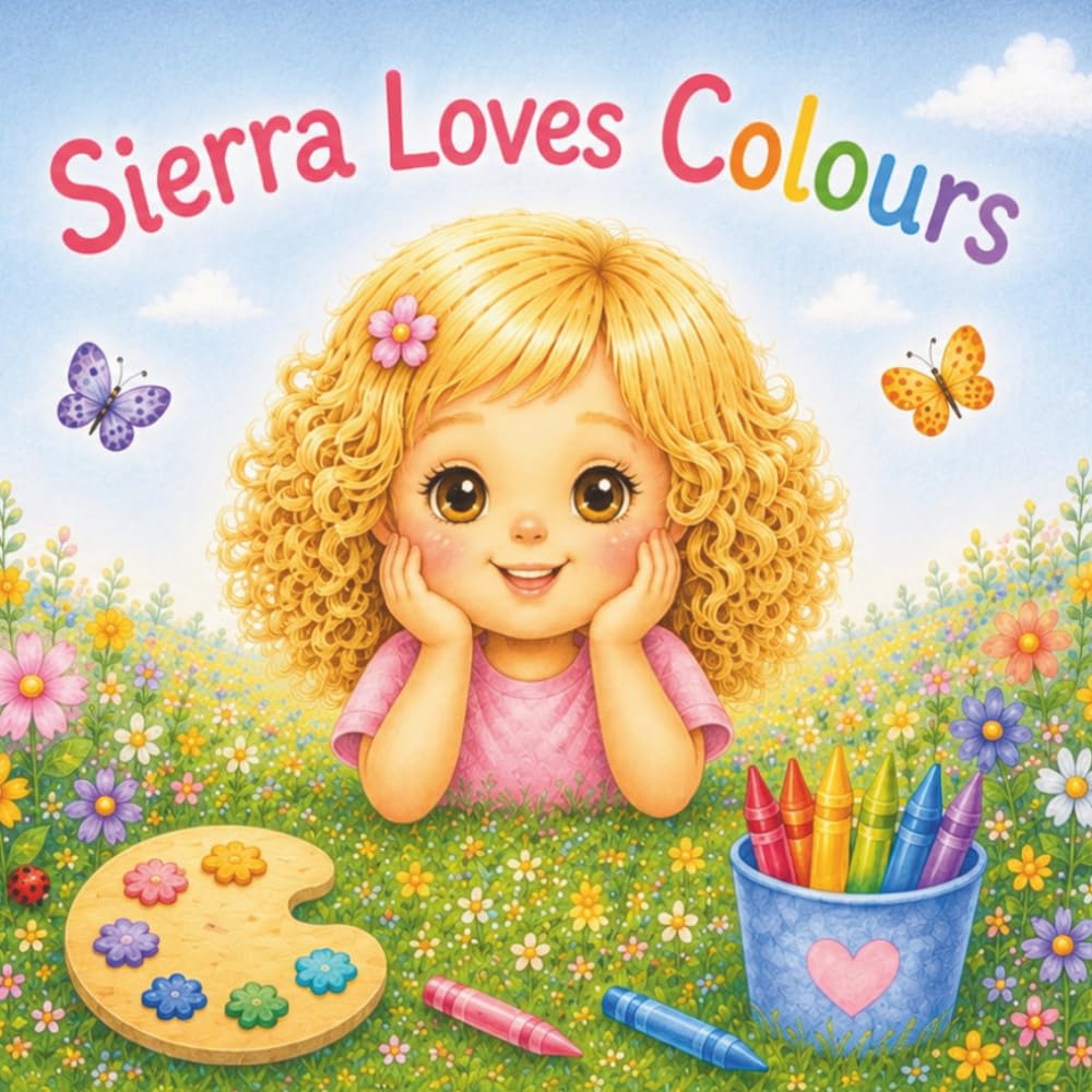 Sierra Loves Colours: A Sweet First Colours Book for Little Learners