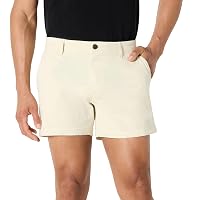 Amazon Essentials Pantaloncini Chino Slim Fit Elasticizzati Comodi e Senza Pieghe