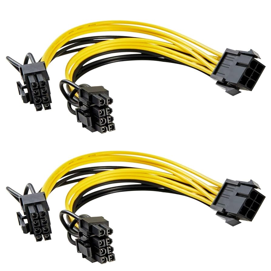 Gfryerty PCI-E 6ピンンデュアルPCIe 8ピン（6+2）PCI Amazon.co.