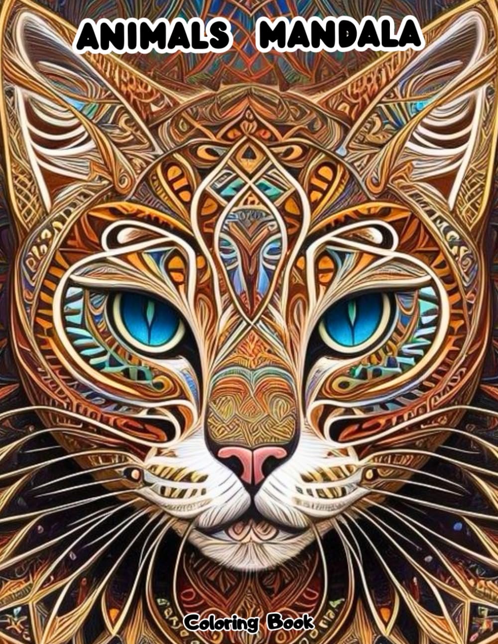 50 Gorgeous Animal Mandala Designs: Advanced Patterns for Creativity and Focus