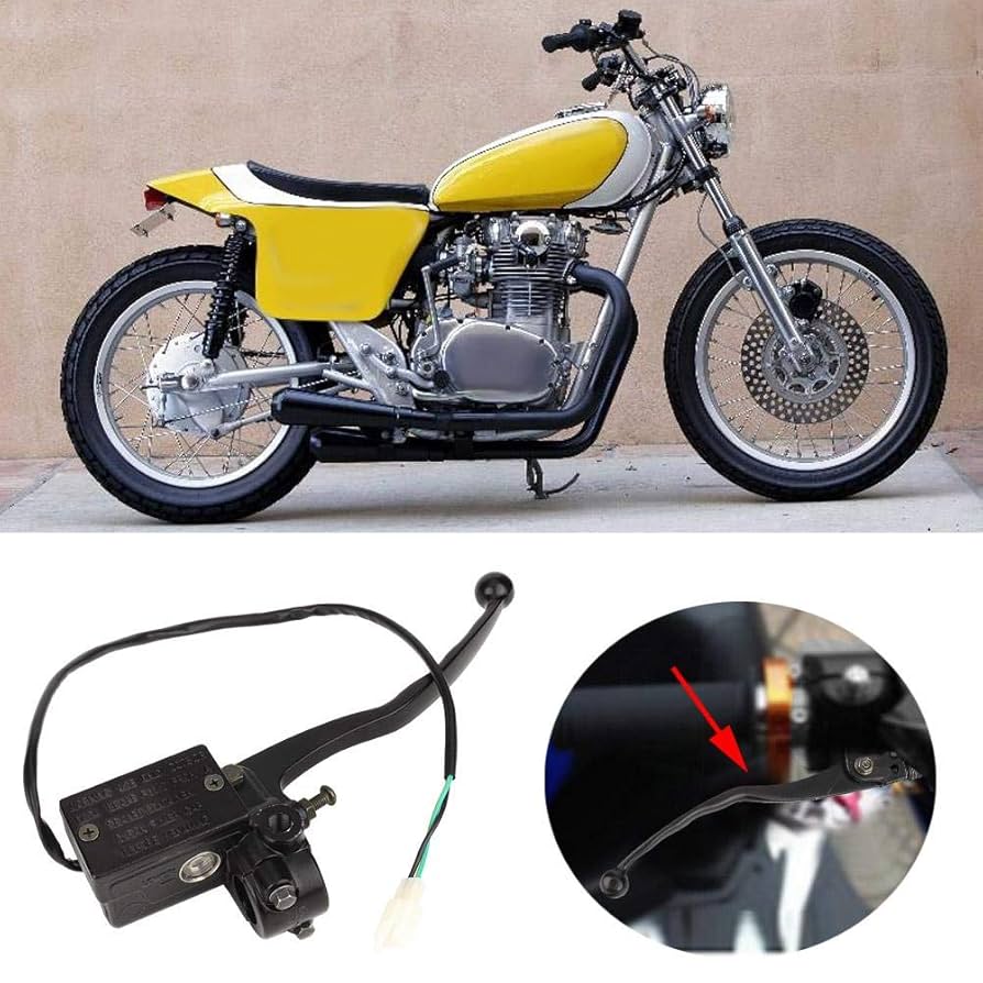 Amazon | Akozon ブレーキマスターシリンダーパーチオートバイ右