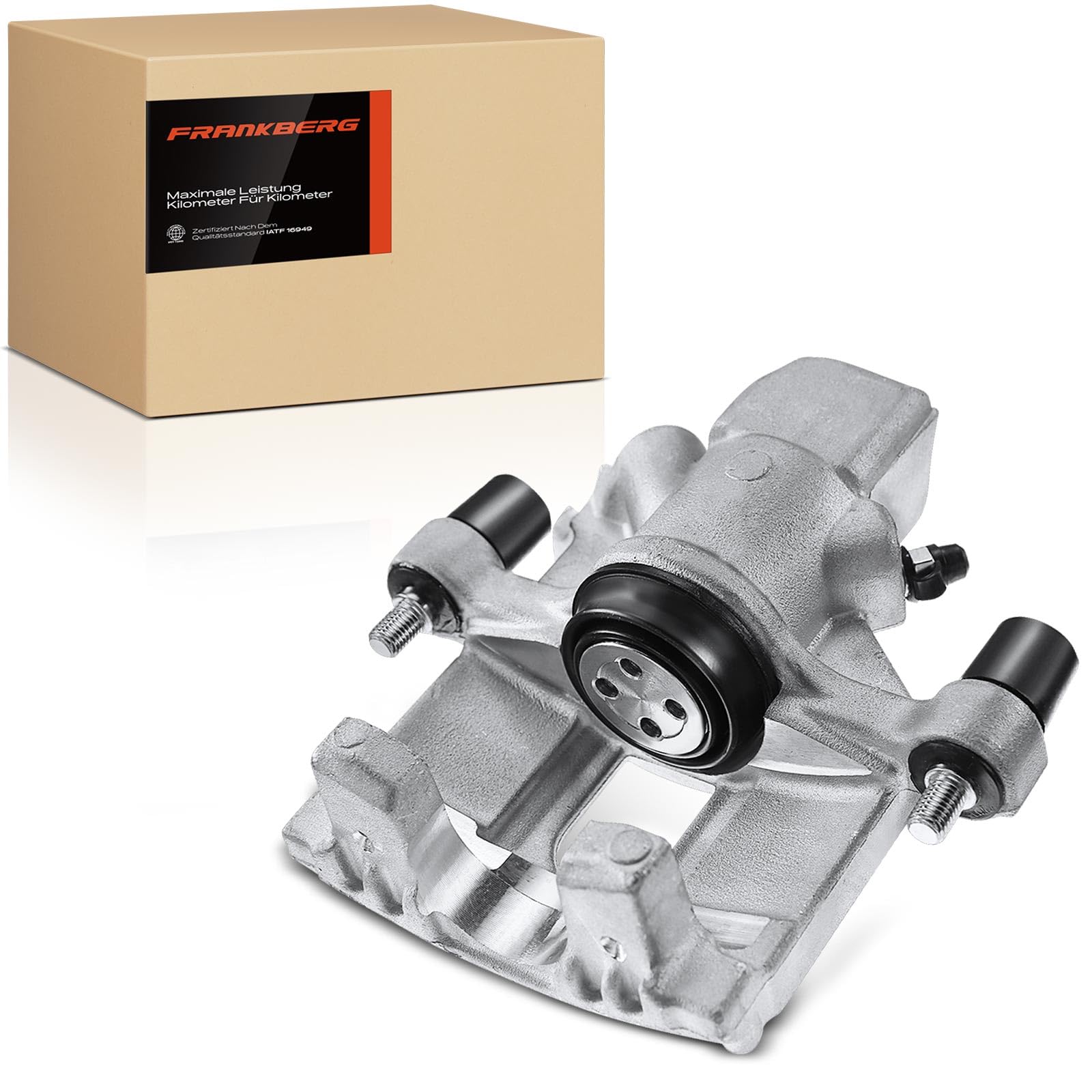 Frankberg Pinza de freno Trasero derecho fundición de alumin.io Compatible con M.i.n.i R50 R53 M.i.n.i cabrio R52 Replace# 34216763730
