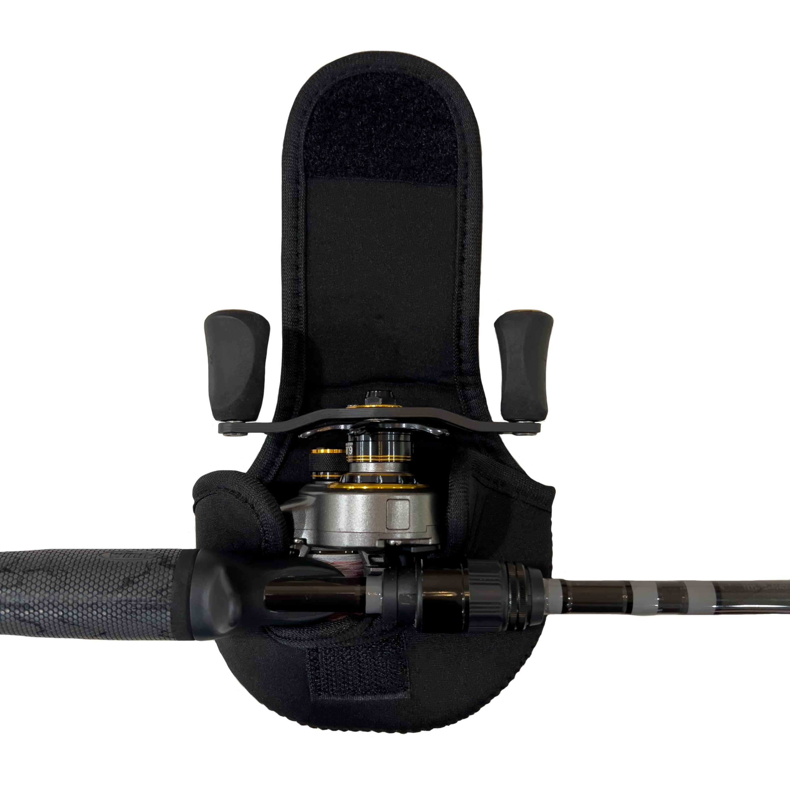 Amazon.com : Angler Armour Baitcast Reel Cover | Baitcaster Sleeve | Fishing Reel Pouch | Low Profile Baitcasting Reel Protector | Neoprene Reel Case