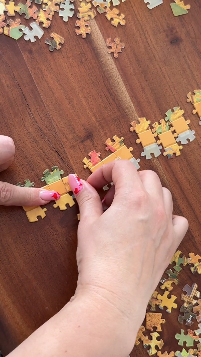 PieceRelax A5 Puzzle Journal 329 Plastic Pieces for Adults