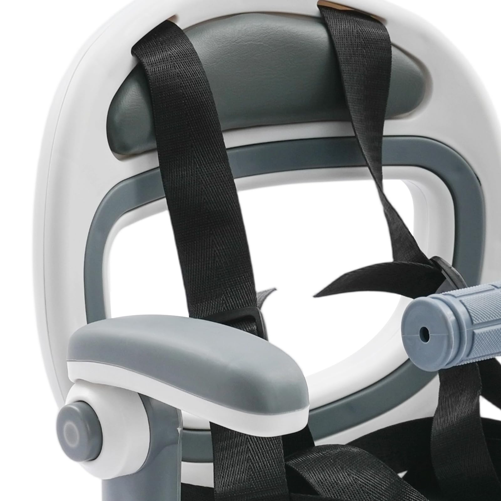 Siège de vélo avant pour enfant avec rotation à 360 °, siège de vélo pour enfant avec ceinture de sécurité et accoudoirs réglables, repose-pieds pliable, convient pour 6 mois à 8 ans