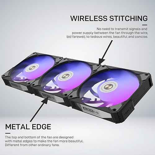 Miniatura 4 de ALSEYE Infinity i360 AIO - Enfriador líquido para CPU, sistema de bombas duales, enfriador de agua de CPU con pantalla de visualización de