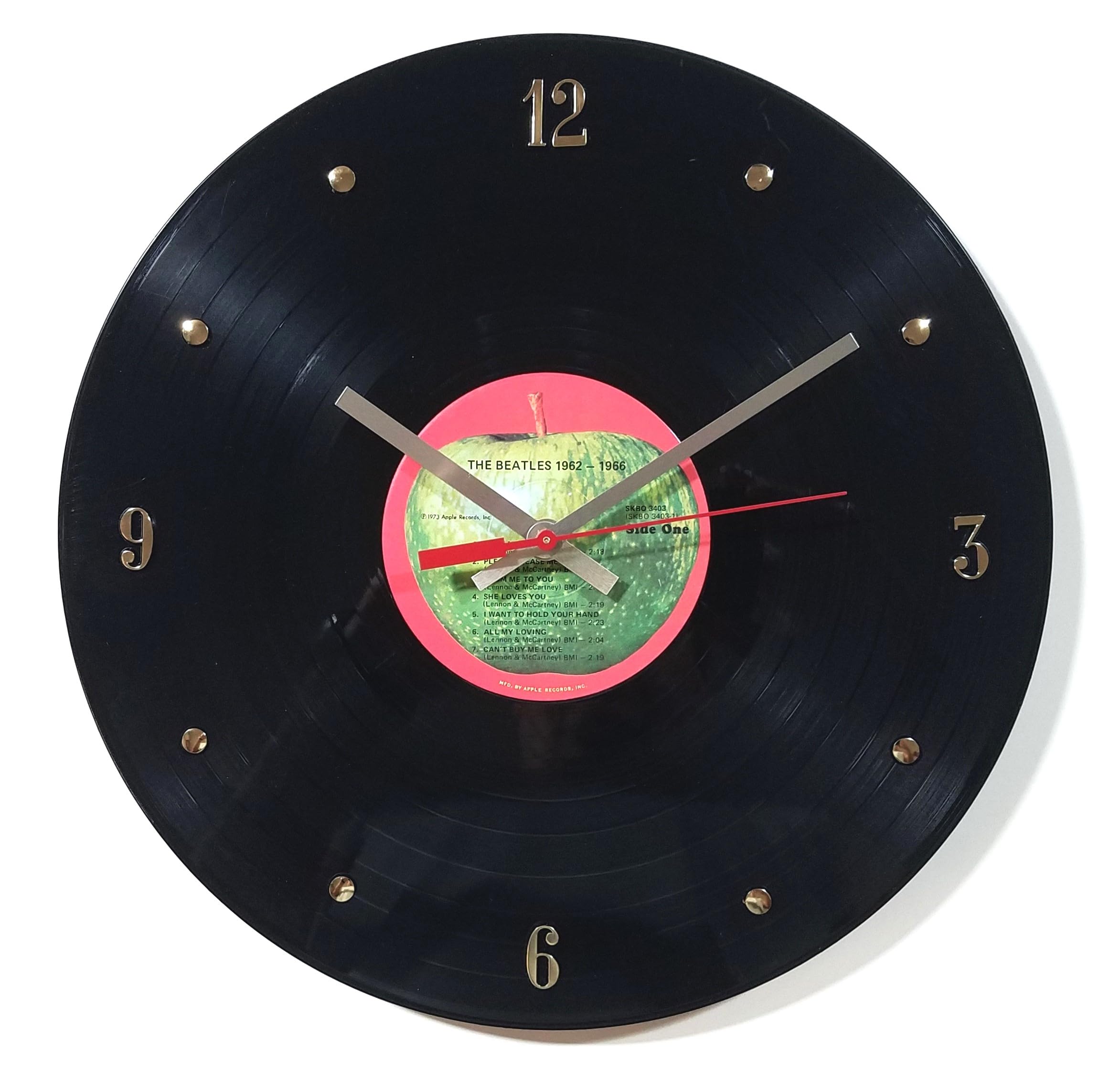 Vinyl Record Clock