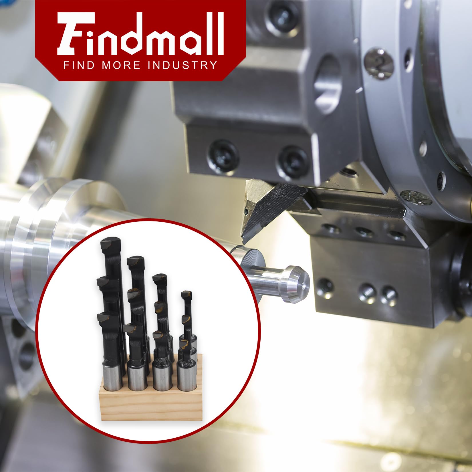 Carbide Boring Bar Set - Precision Drilling -4