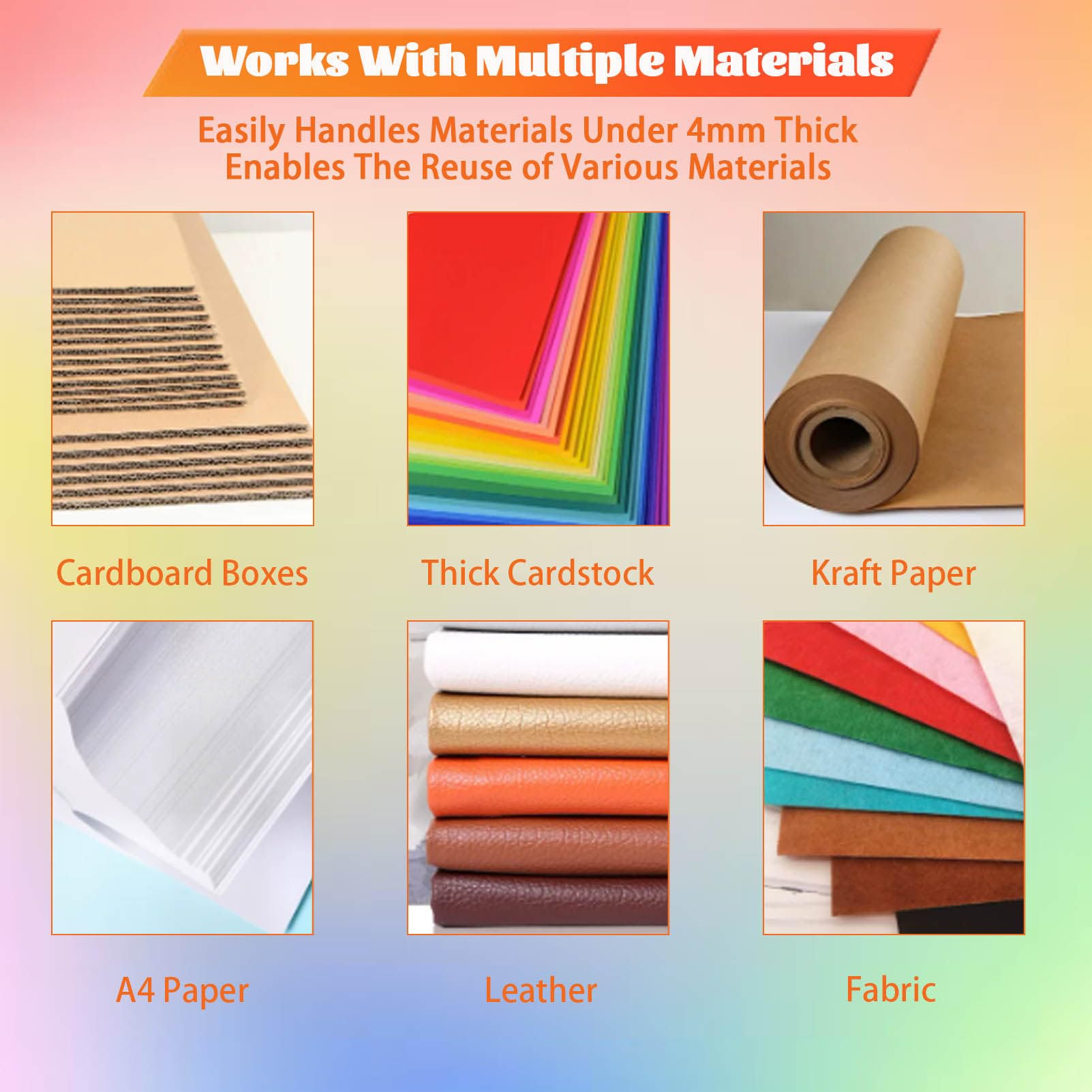 Taglierina elettrica per Cartone per Bambini, 45 W, tagliatrice di precisione Fai da Te, Regolabile da 0 a 4 mm, Giocattolo per progetti scolastici di Modelli 3D