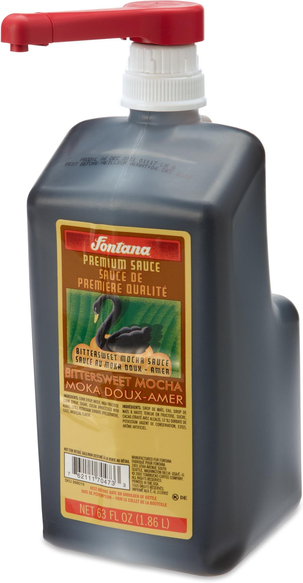 Bittersweet Chocolate Sauce, 63 fl oz