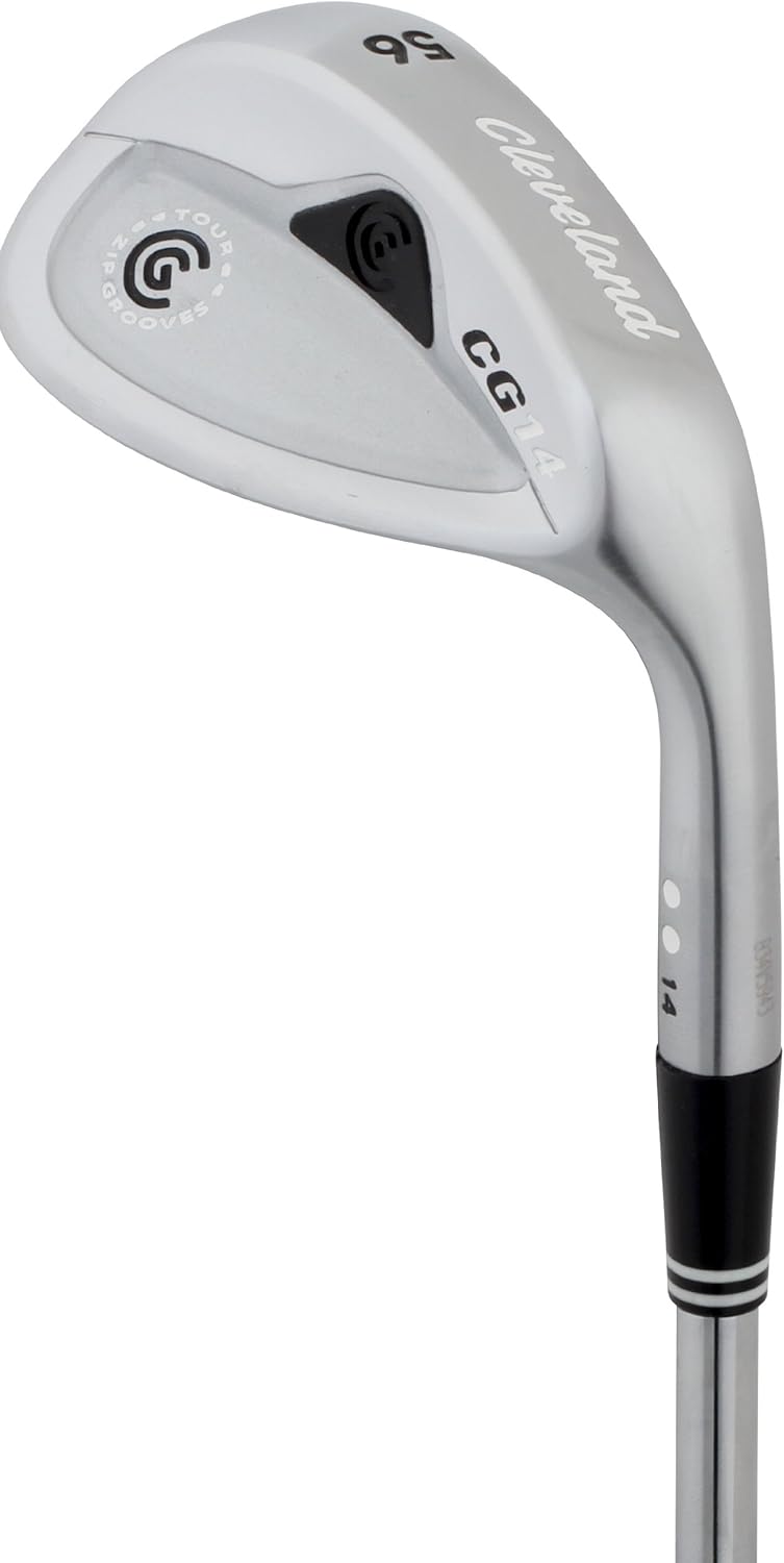 Cleveland Golf Men's CG 14 Tour Zip Satin Chrome Wedge