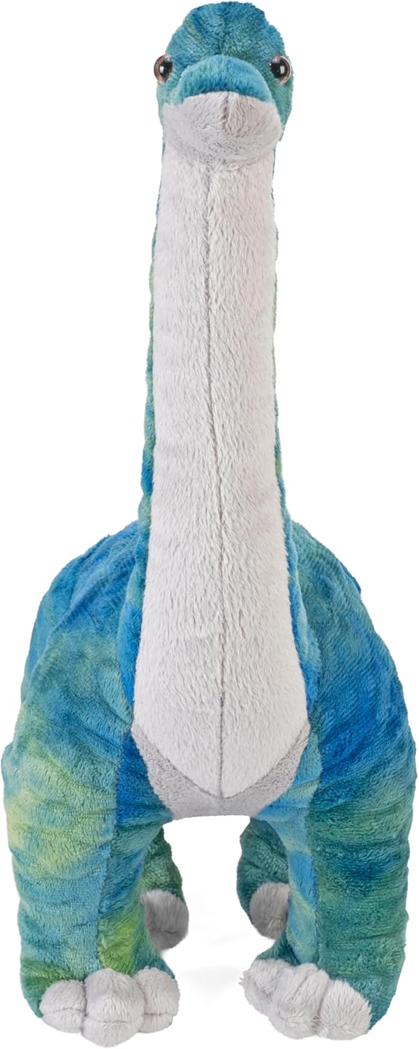 Wild Republic Brachiosaurus Plush, Dinosaur Stuffed Animal, Gifts for Kids, Dinosauria 15"