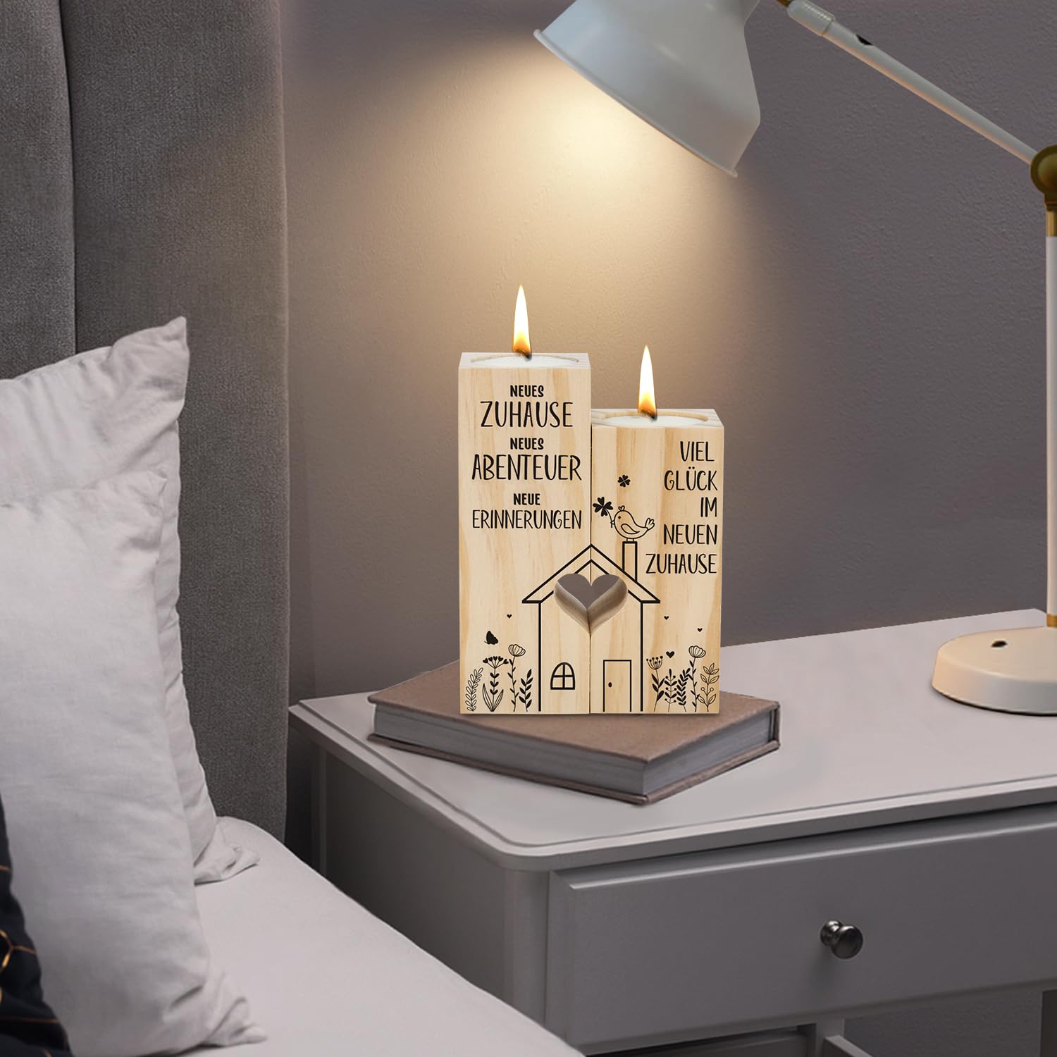 Windlicht Glas Mit Gravur 'Familie' – Emotionale Deko & Perfektes Geschenk