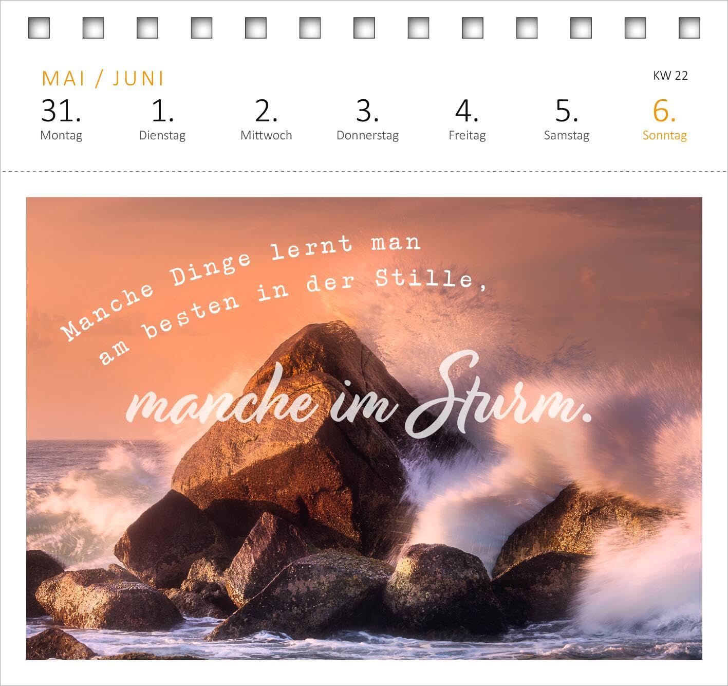 Postkartenkalender Sehnsucht nach Meer 2027: Wochenkalender 2027, 53 Postkarten für mehr Inspiration