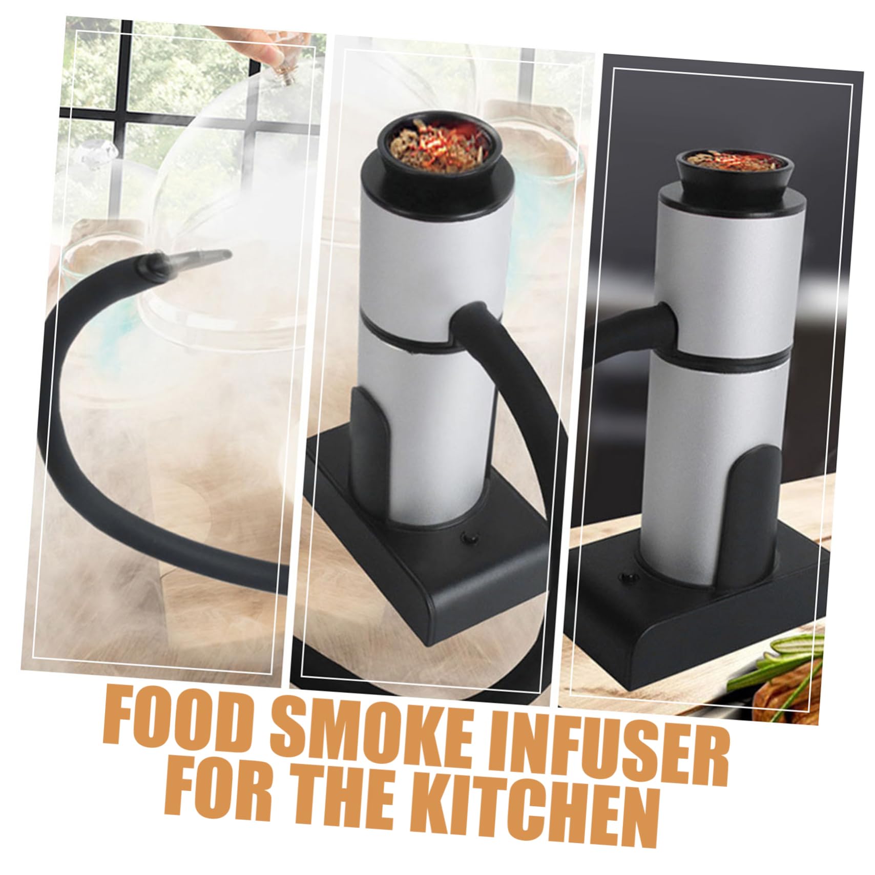 UPKOCH 1 Set Affumicatore Portatile per Generatore per Bbq e Facile da Usare e per Picnic Domestica