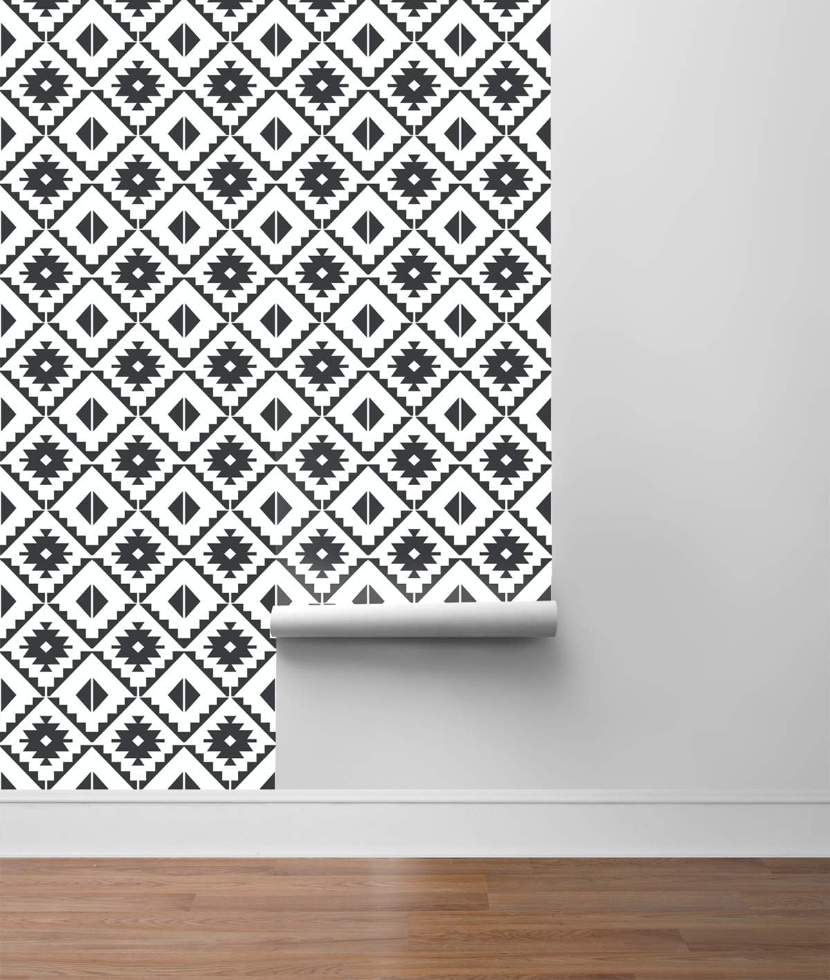 NextWall Faux Southwest Tile Peel and Stick Wallpaper