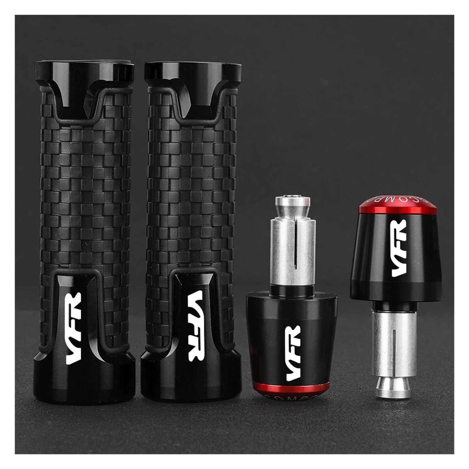 Gummigriffe für Motorräder Für VFR 400, 750, 800, 800F Fi/W1, VTEC, 1200F, 1200X, Crosstourer, 1200 CNC – Lenkerenden Und Lenkergriffe