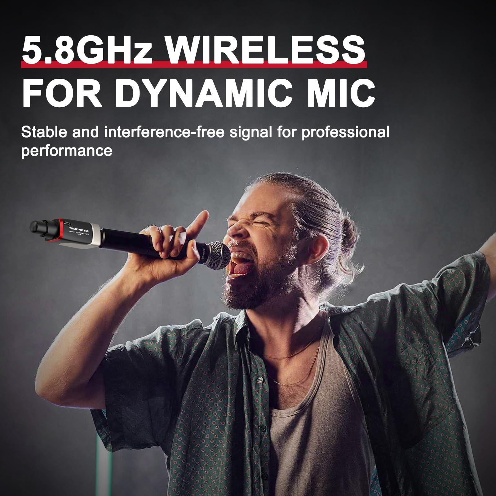 Xvive U35T XLR Transmitter Only for U35 Microhone Wireless System, U35T Transmitter only - Image 3
