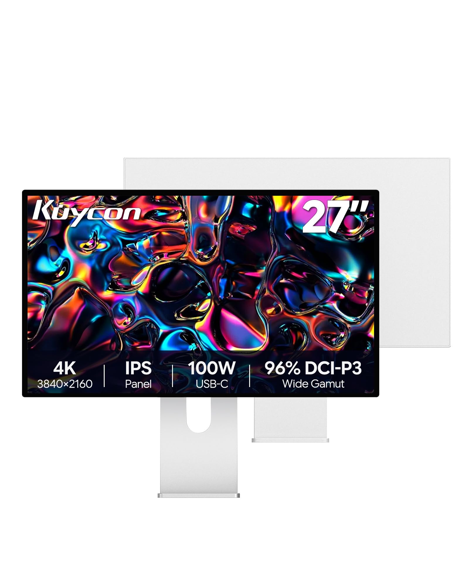 Amazon.com: Kuycon P27G 27'' UHD 4K (3840x2160) Glossy Monitor