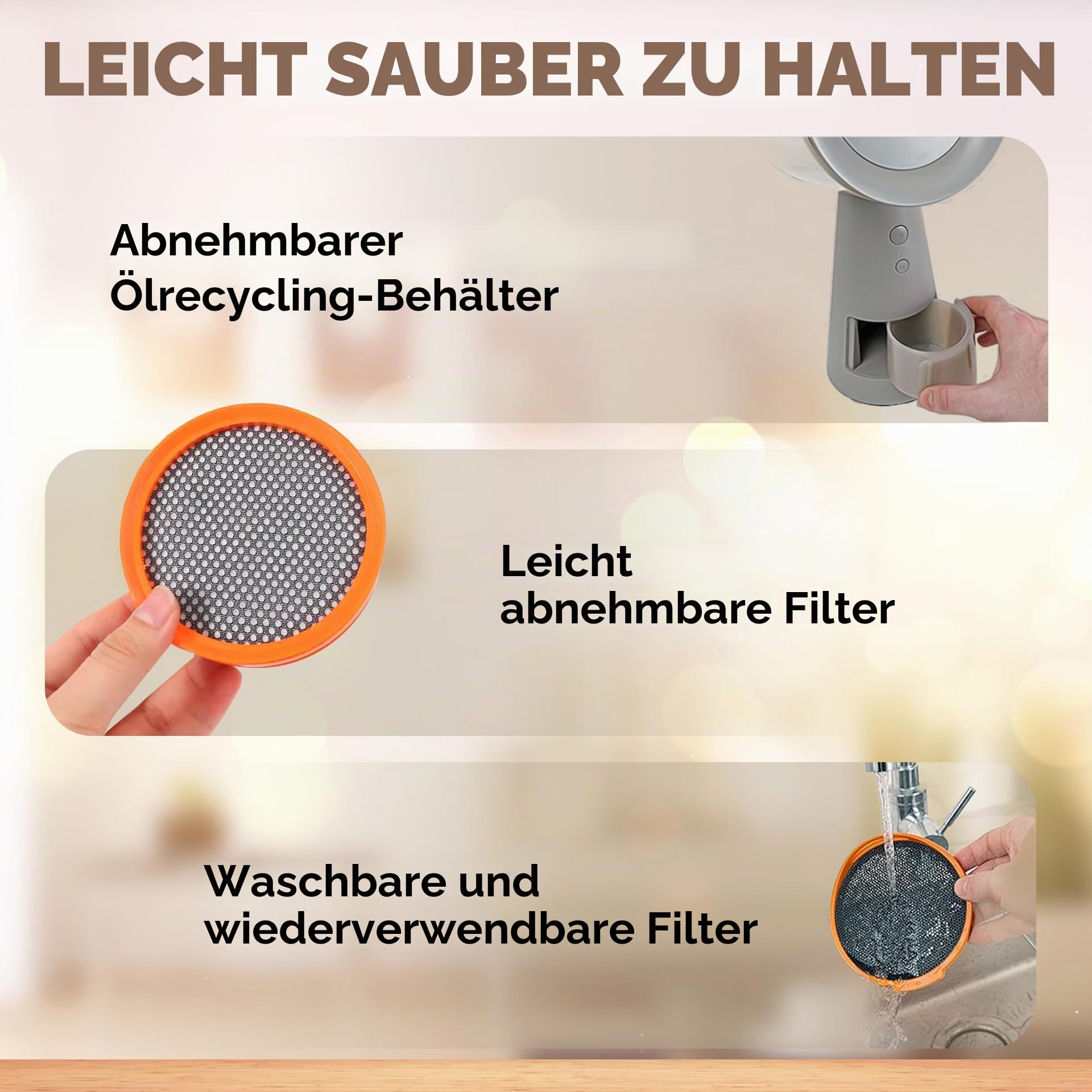 INNOV'AIR Dunstabzugshaube, 180 m³/h, tragbar, 3 Geschwindigkeiten, leise, mit Kohlefilter, Mini-Dunstabzugshaube, tragbar, für Küche ohne Abfluss und Außenbereich