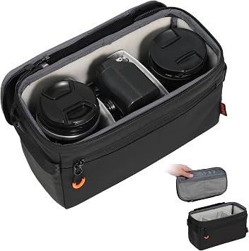 TARION Padded Camera Insert Bag Protective Framed DSLR Inner Case Organizer