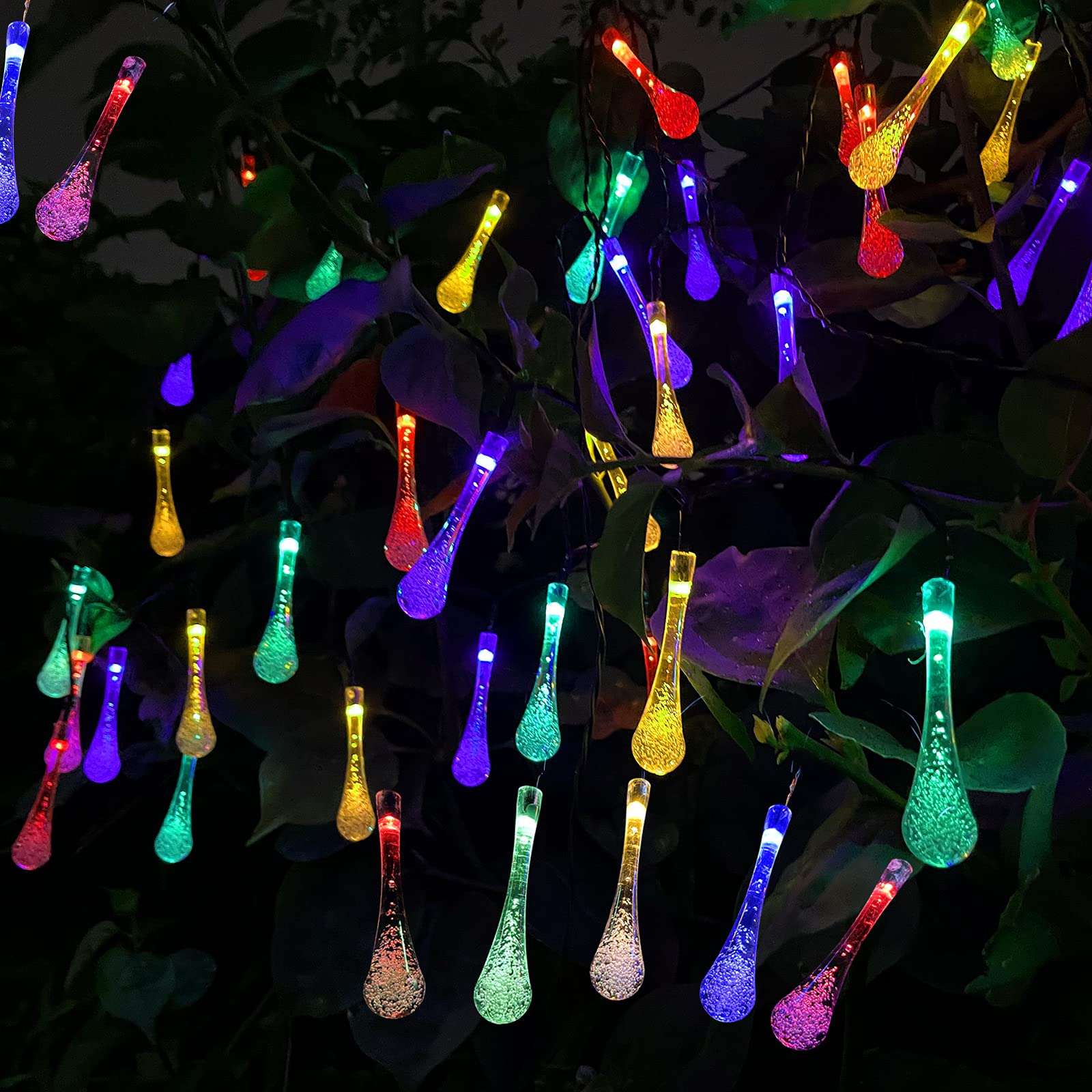 btfar 2 Pacchi Luci Solari Esterno, 15+2 150LED Catena Luinosa Esterno Solare, 8 odalità