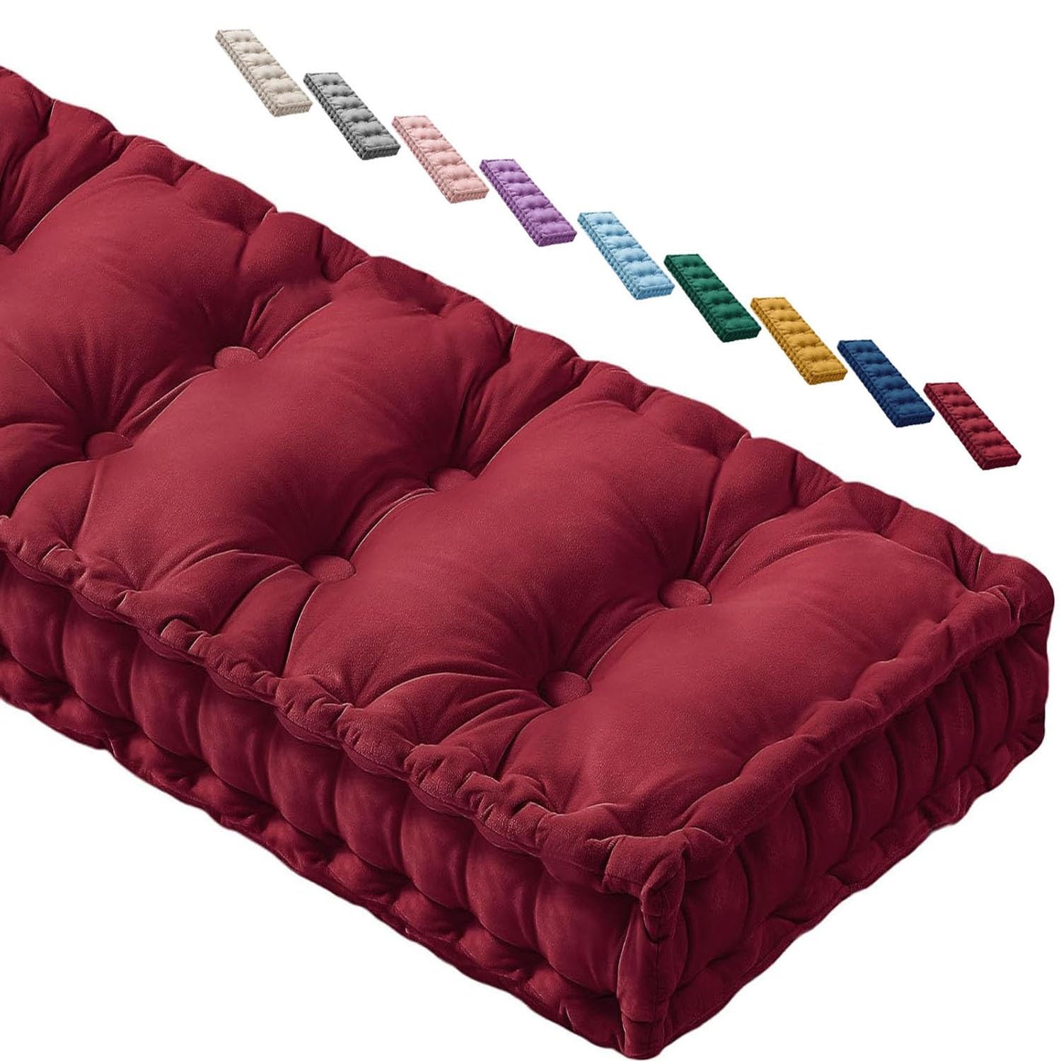 Coussin de siège étanche résistant pour éliminer l'inconfort des bancs de jardin durs