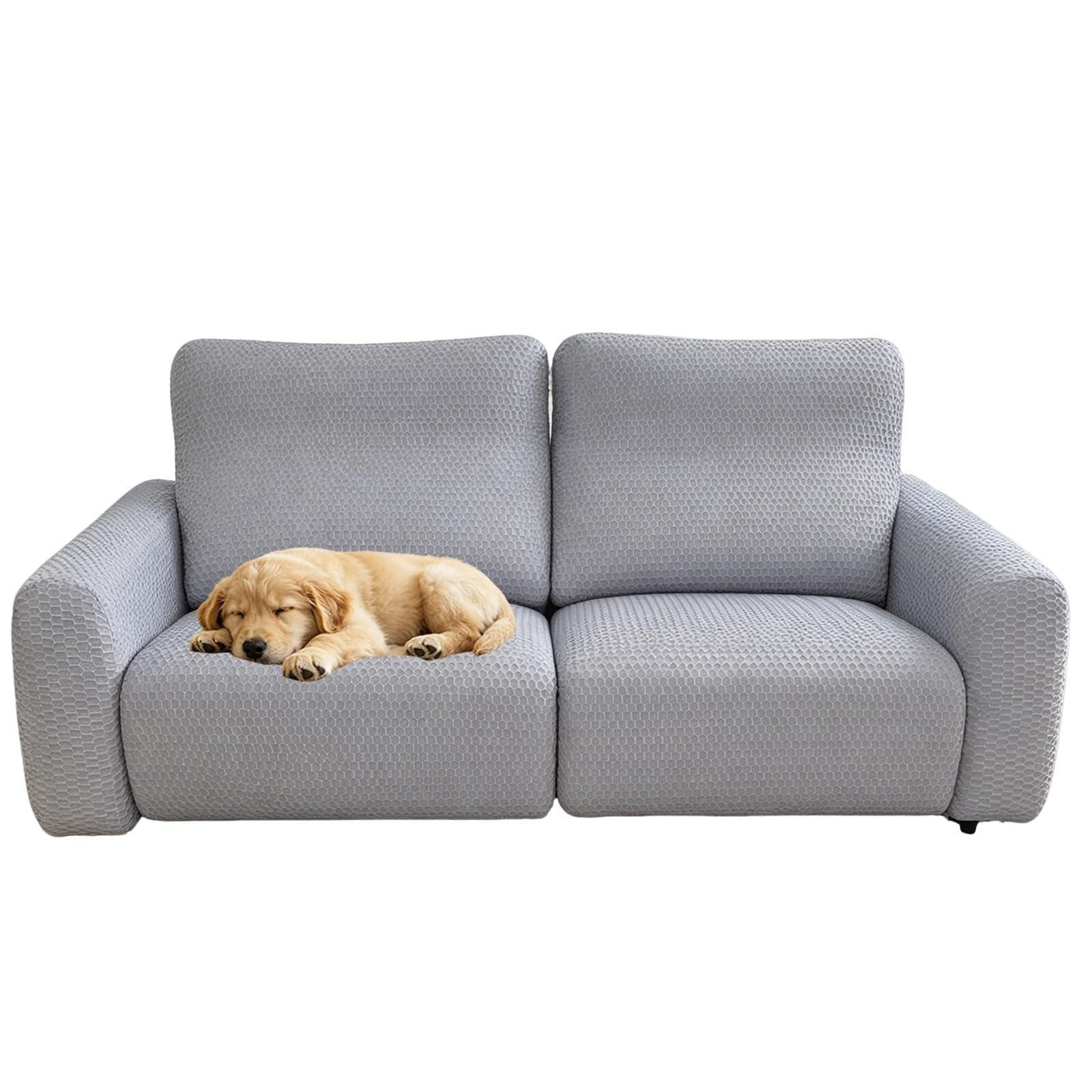 WWQQKJ Jacquard Recliner Chair Slipcovers Armchair Sofa Covers,