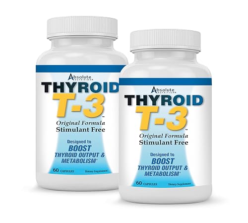 Absolute Nutrition Thyroid T3 Metabolism Support, 120 Capsules