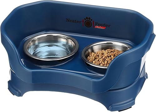 Miniatura 15 de Neater Pet Brands Neater Feeder Deluxe Cuencos para perros a prueba de derrames elevados para perros medianos 19-40 lbs, fabricado en EE. UU.,