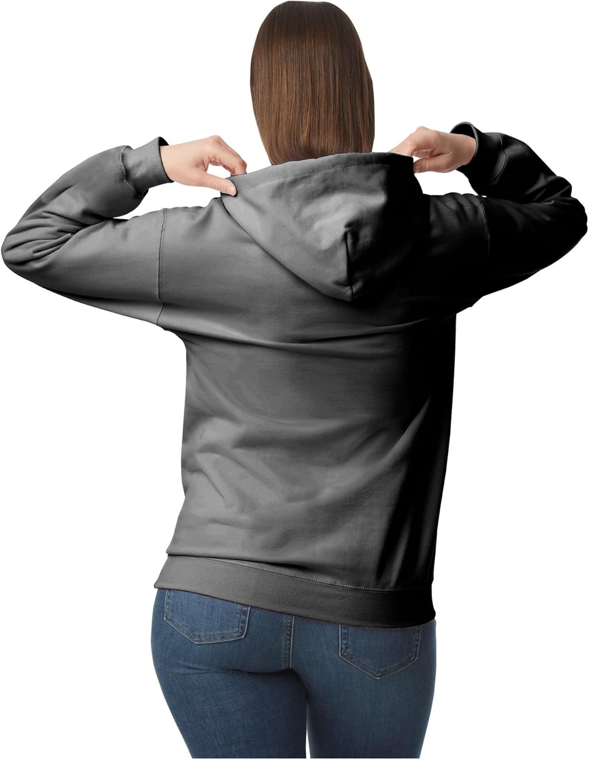 Gildan Unisex Adult Softstyle Fleece Midweight Hoodie (L) (Yellow Haze) - Image 6