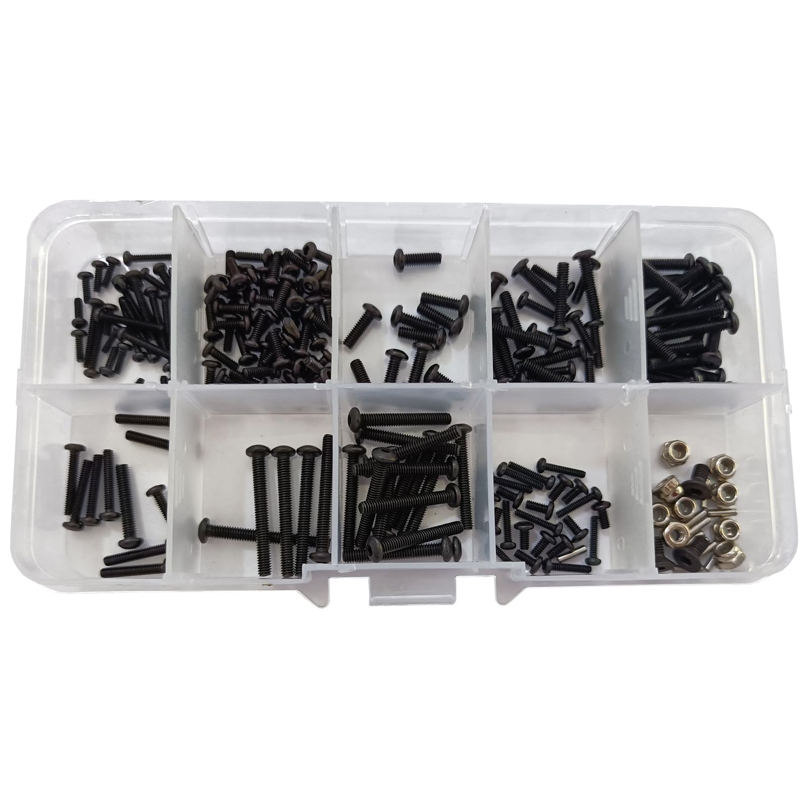 YijiaLink RC Screw Kit Repair Tool Box Hardware Fasteners Set Compatible with TRX-4M 1/18 RC Crawler Car Upgrade - Image 4