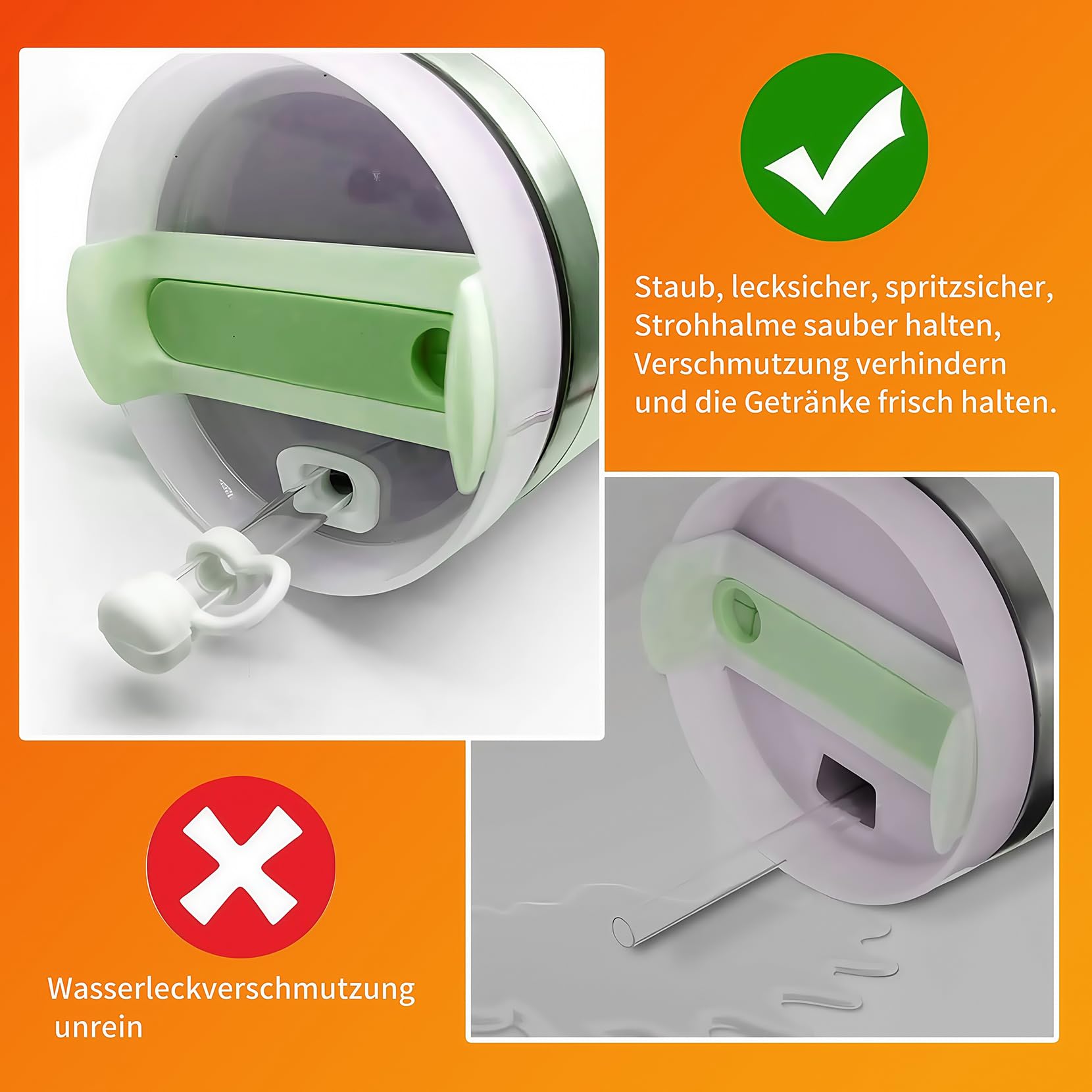 Stanley Set Accessori Tazze – 6 Tappi In Silicone, 2 Copricannucce, 1 Stivale Antiscivolo Per Quencher 1,13L E IceFlow - 4