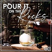 Vista 2 de Vikko Juego de 4 vasos de whisky Old Fashioned de 11.75 onzas, vasos de whisky escocés de alta calidad, aptos para lavavajillas