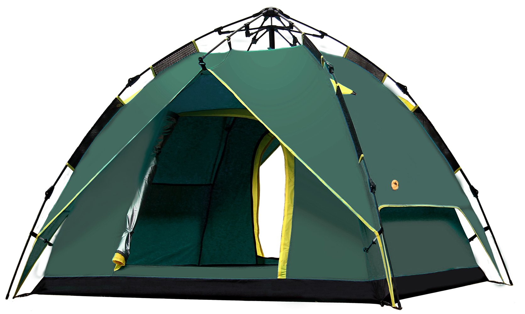 Camel Double Layer Shelter Waterproof Automatic Family Tent for 2-3 Person Outdoor Hiking Camping Beach