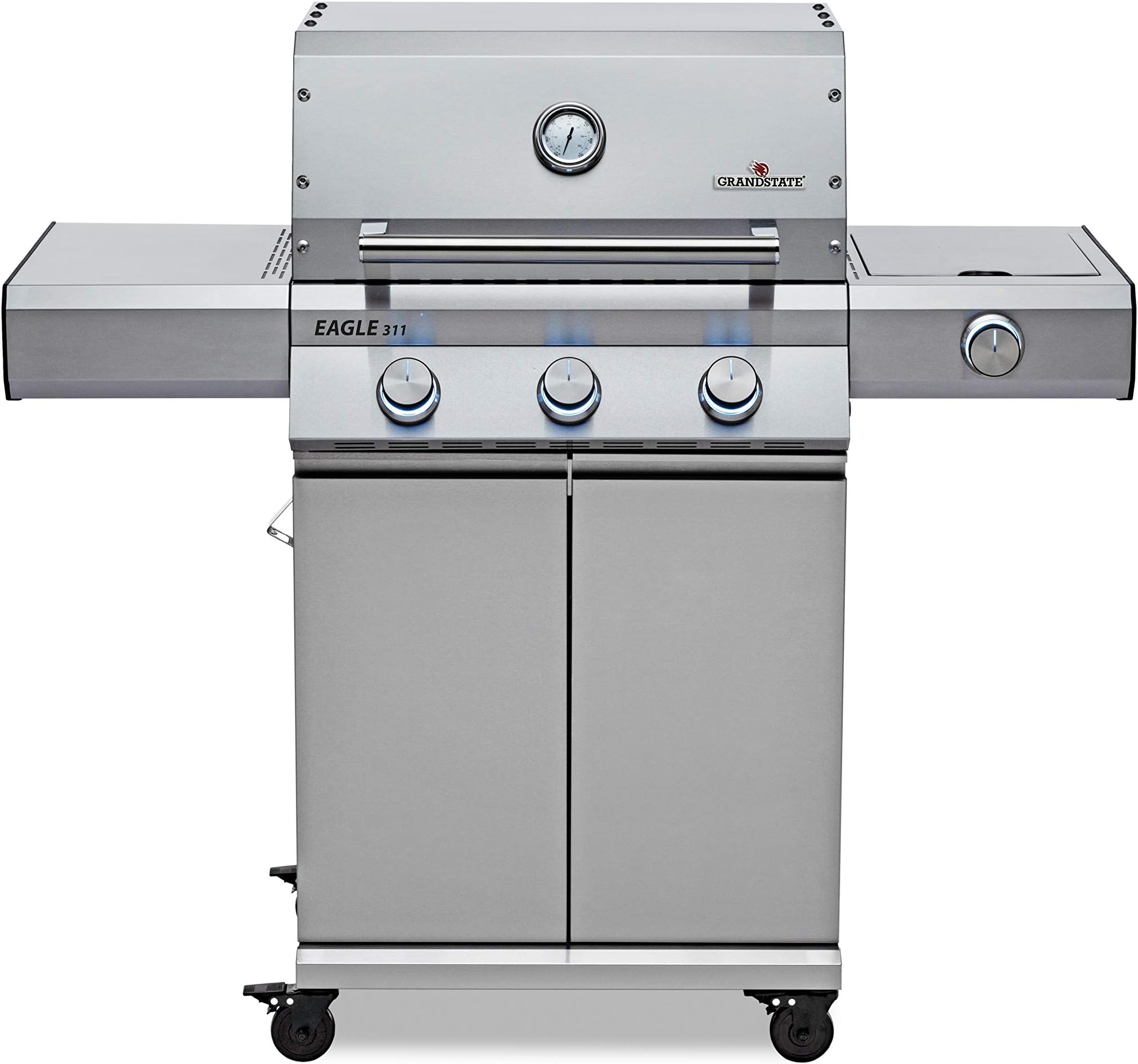 GRANDSTATE Gasgrill EAGLE 652 G - 6 Brenner Mit Infrarot & Backburner