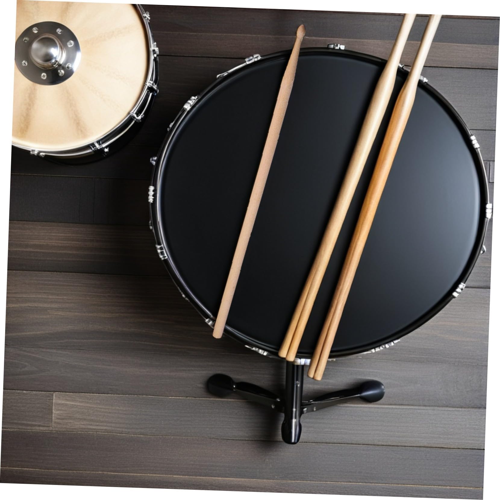 TOYANDONA 2 Satz 5a Maple Drumsticks mit Rutschfestem Griff und Stoffbeutel für Schlagzeuger