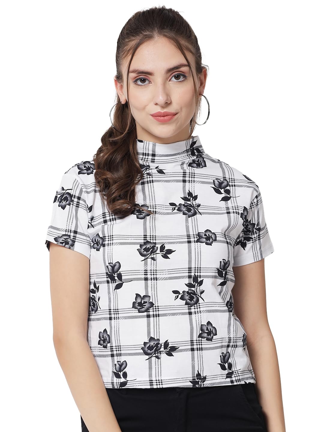 kotty Women's Floral Regular Fit TOP-picture-21