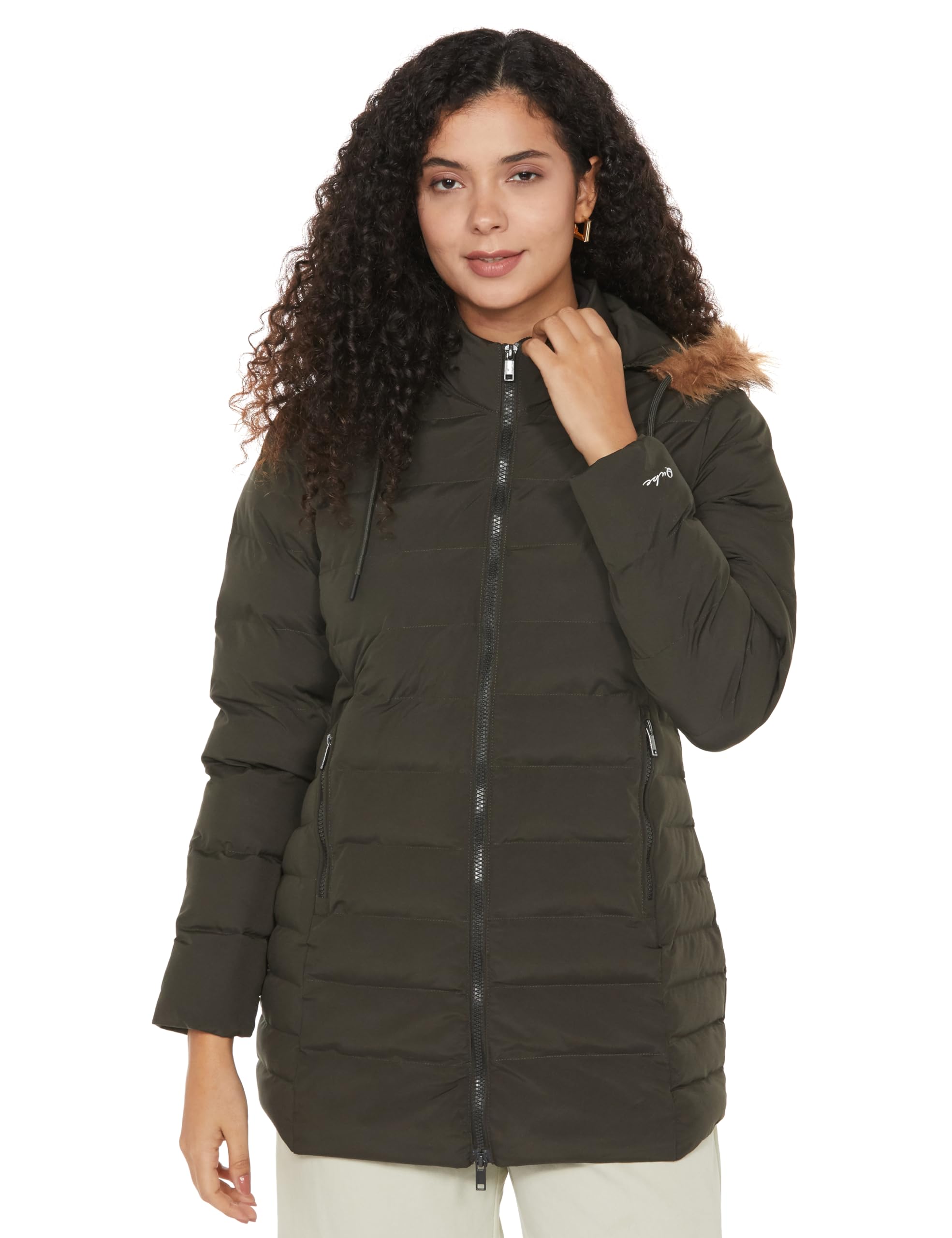 qube by fort collins Women's Parka Coat-picture-18