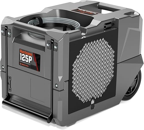 Abestorm Deshumidificadores comerciales 264 PPD con bomba y manguera de drenaje, deshumidificadores industriales portátiles para gran espacio,