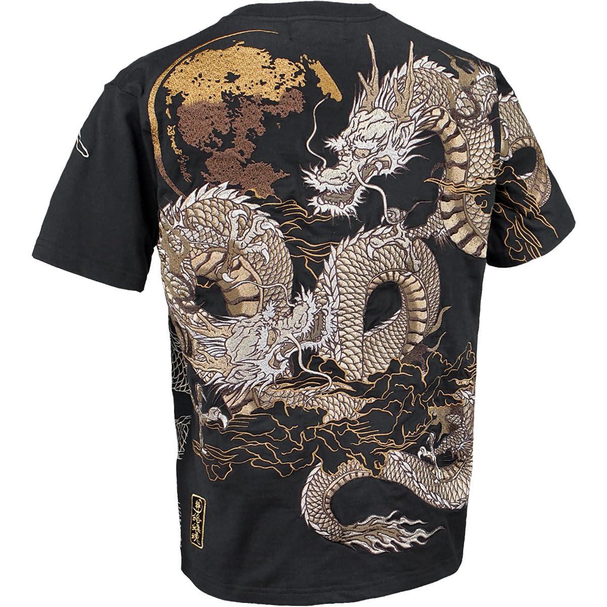 ✅絡繰魂 粋 酒呑童子 刺繍 和柄 鬼 長袖 Tシャツ XXL 黒 71KU3OpyI1L.jpg