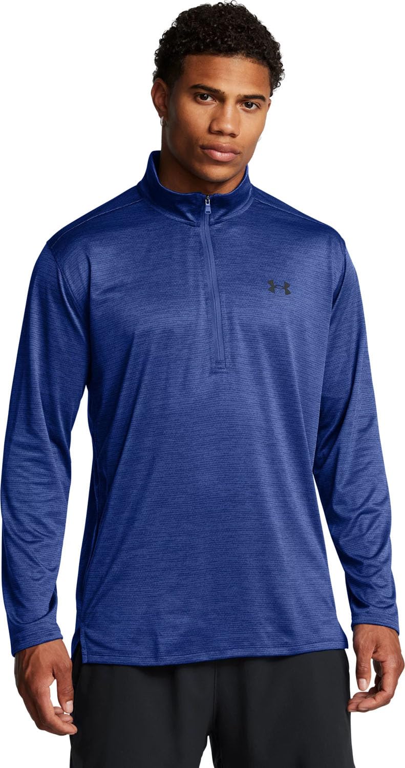 Camiseta Under Armour para hombre ropa deportiva running fitness negra 3