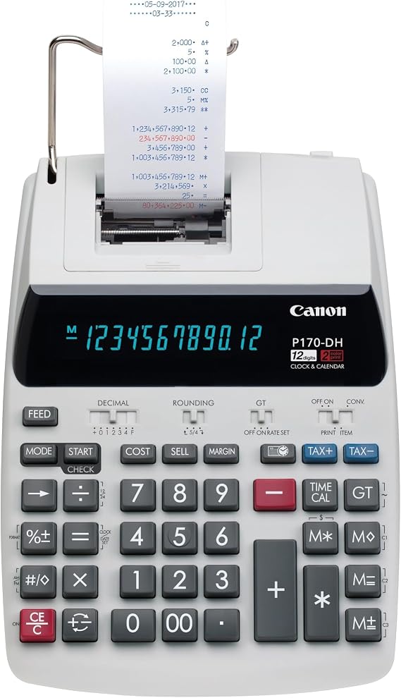 Canon P170-DH-3 Printing Calculator
